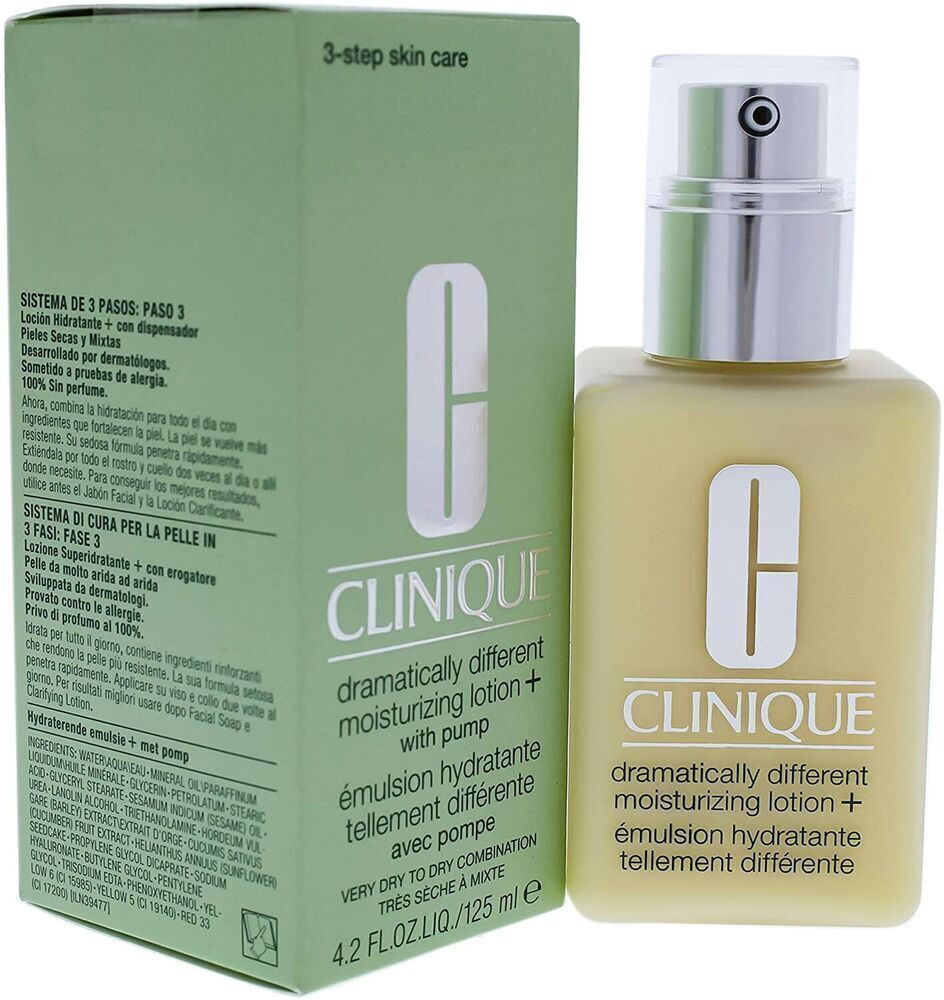 NEW Clinique Dramatically Different Moisturiser Lotion Pump 4.2OZ 125ml