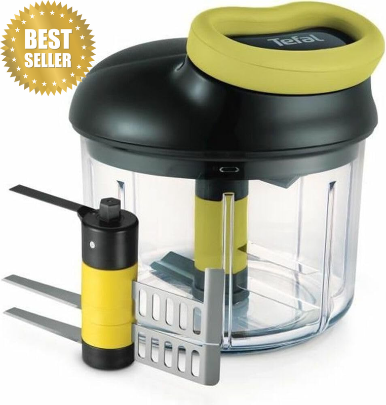 K1321324 Manual Chopper, 5 Seconds, 900 Ml + Blades, Purée, Chop, Cutting, Mixin