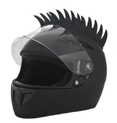motorcycle suzuki hayabusa cbr zx1 zx6 zx11 ninja triumph gsxr helmet mohawk Saw