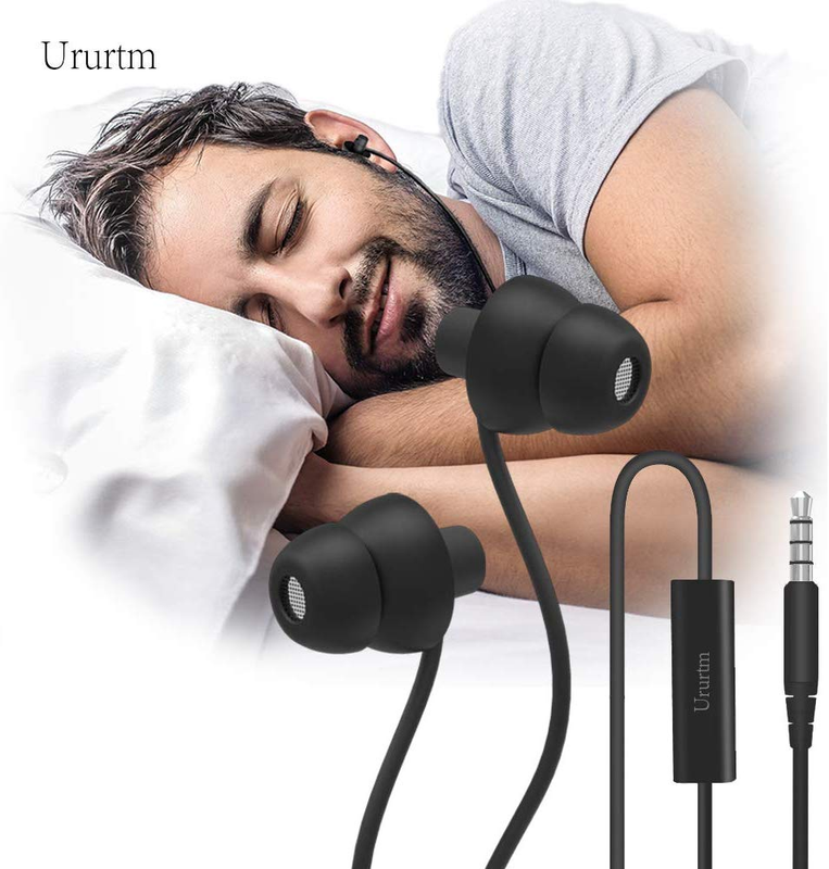 Sleep Soundproof Earbuds Headphones, Noise Isolating Soft Earbuds for