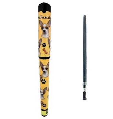 Tan Chihuahua Easy Glide Gel Pen & Spare Refill by E&S Pets