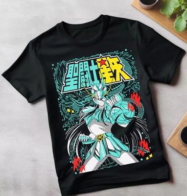 Dragon Shiryu Saint Seiya T-shirt knights of the zodiac,ikki,manga,anime,shun