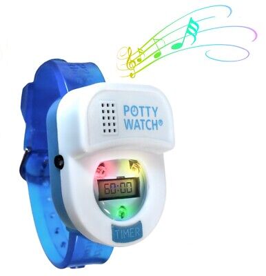 Potty Time Watch Toddler Toilet Training Aid Reminder Timer ~ Blue