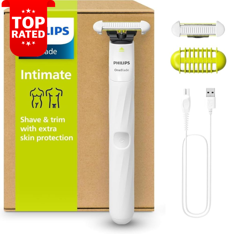 Oneblade Trimmer QP1924/15 AU Version Extra Blade Comb Waterproof Grooming