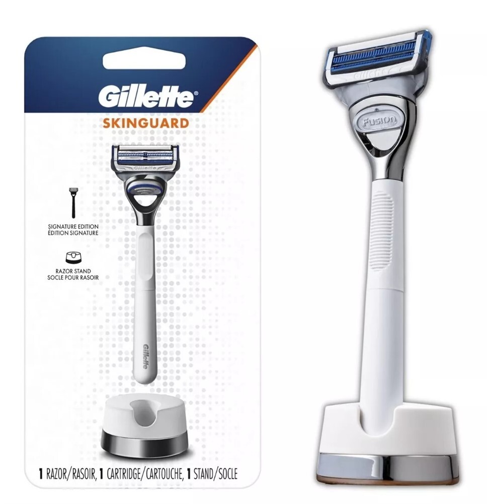 Gillette PROGLIDE 5+1 12個入 SKINGUARD 4個入 Gillette SkinGuard Mens Razor Blade Blade Refills - 4 Count