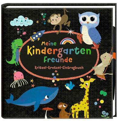 Freundebuch - Meine Kindergartenfreunde Kritzel-Kratzel-Eintragbuch Buch Deutsch