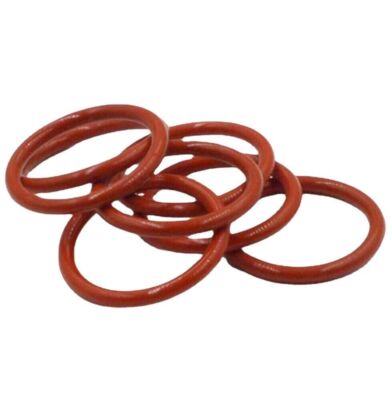 O.D 12 mm ~ 100 mm 3,5 mm rot Lebensmittelqualität Silikon Gummidichtung O-Ringe