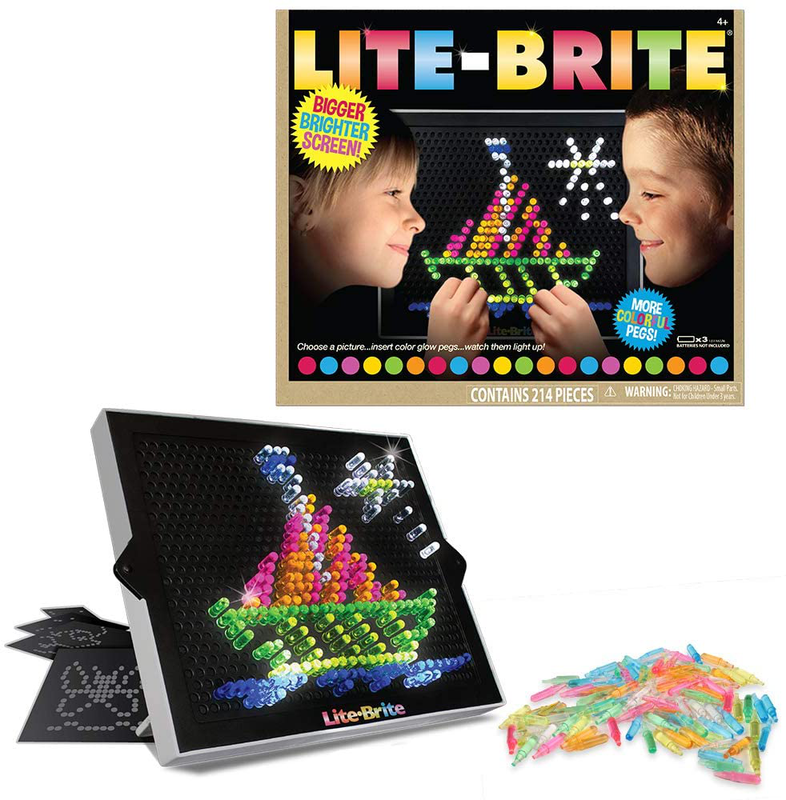 Lite-Brite Ultimate Classic Retro and Vintage Toy, Gift for Girls and Boys