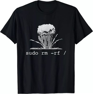 Hot Sale!!! Funny Linux Gift Command Sudo Unisex T-Shirt S to 5XL