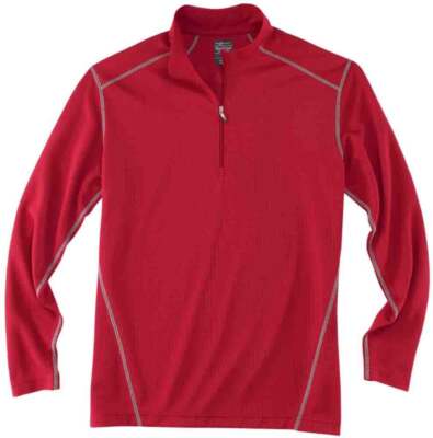 

Пуловер Rivers End Half Zip Мужской Красный Повседневная Верхняя Одежда 1610-RD, River's End Half Zip Pullover