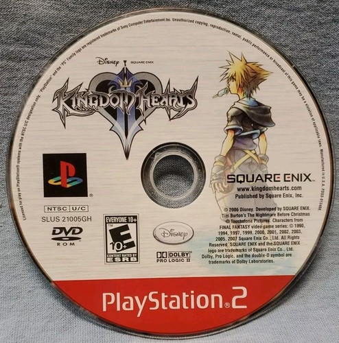 Kingdom Hearts II (Sony PlayStation 2 PS2) *GAME DISC ONLY