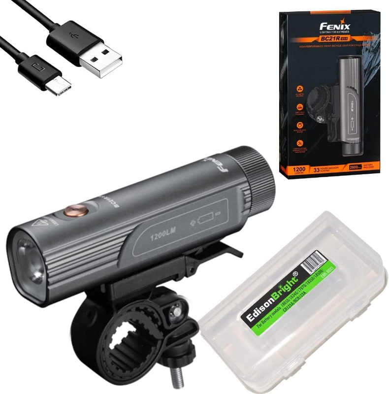 BC21R V3 1200 Lumen LED USB Rechargeable Light Weight Bike B