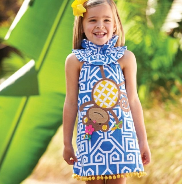 Mud Pie Baby-girls Newborn Monkey Dress Multi 6-9 Months | eBay