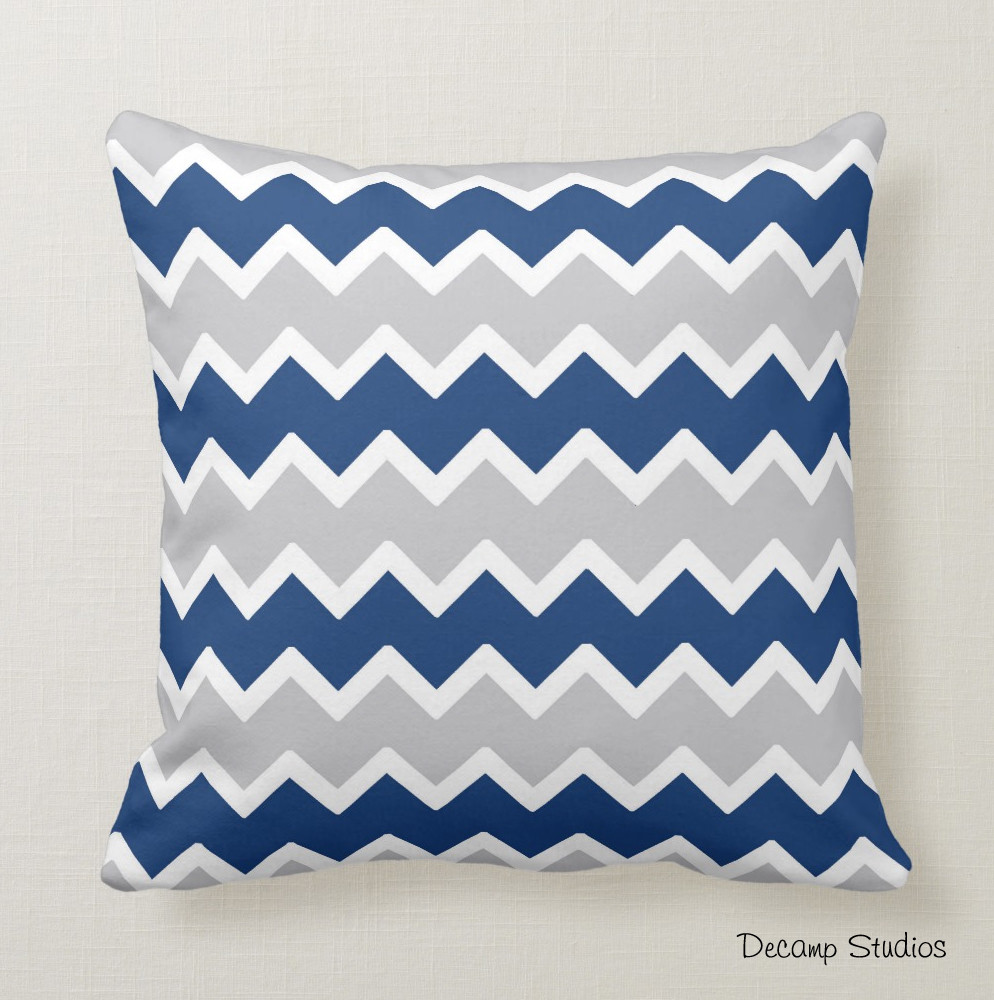 Personalized Baby Boy Navy Blue Elephant Nursery Pillow Birth Stats Announcement