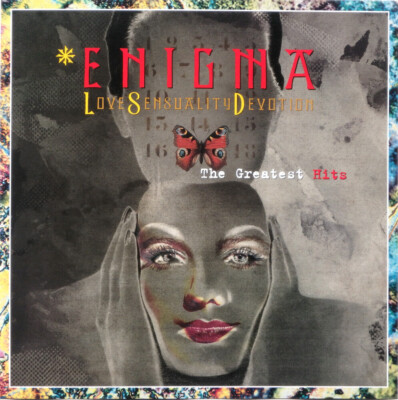 ENIGMA LSD ''Love Sensuality Devotion'' New Original 2001 US Promo 12'' Poster Flat