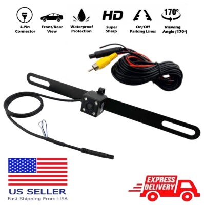 Rear View Camera Backup License Plate Night for Kenwood DNX-5160 DNX5160