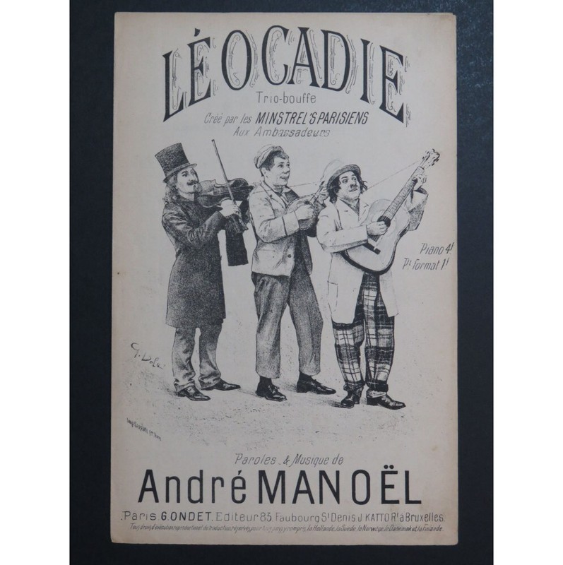 LÃ©Ocadie Chansonnette AndrÃ© ManoÃ«L Chant