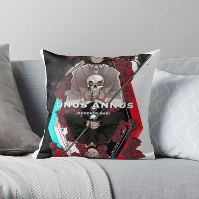 Annus Annus Momento Mori Pillow Case, Annus Annus Pillow Cover