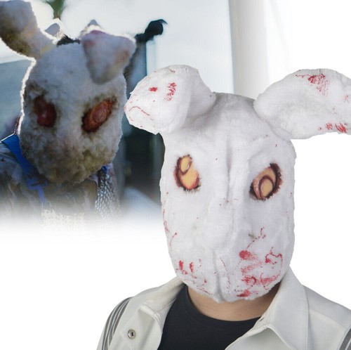 Cosplay The Forever Purge Evil Bunny Face Mask Bloody Rabbit