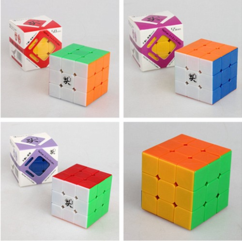 Speed Magic Puzzle 3x3x3 Stickerless 3x3 Puzzle Dayan V5 ZhanChi Mini
