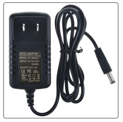 9V 2A AC Adapter Charger Power Supply 5mm/2.5mm