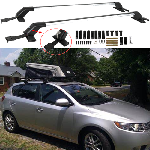 Roof Rack Crossbars Luggage Kayak Cargo Carrier w Lock For KIA Forte Forte5 eBay