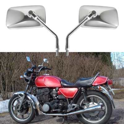 Pair M10 Motorcycle Side Mirrors M10 For Yamaha XS 360/500/750/850/1100 Special