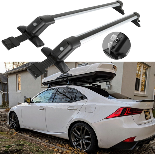 For LEXUS GS350 IS350 ES350 43.3" Lock Cross Bar Luggage Carrier Top Roof Rack