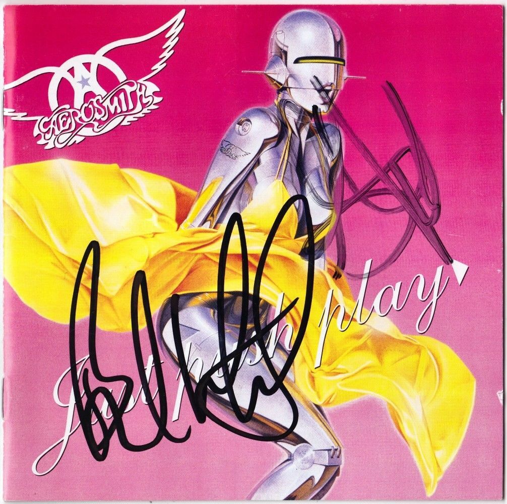Aerosmith Just Push Play レコード Rare Aerosmith -JUST PUSH PLAY -2001 US Original LP- SEALED