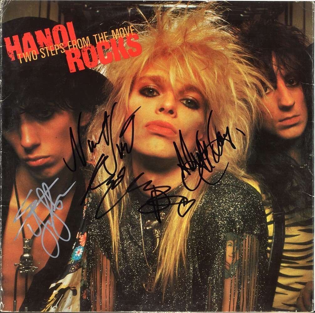 Hanoi Rocks Two Steps From The Move レコード HANOI ROCKS Two Steps from the Move VINYL LP - Andy McCoy