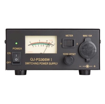 13.8V 30A Bench Power Supply, Analog DC Power Supply with Cigarette Plug