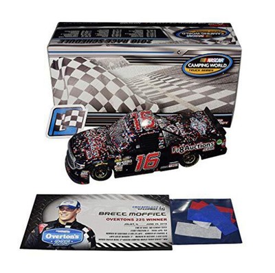 AUTOGRAPHED 2018 Brett Moffitt #16 FR8 Auctions Racing CHICAGOLAND WIN (Raced Ve