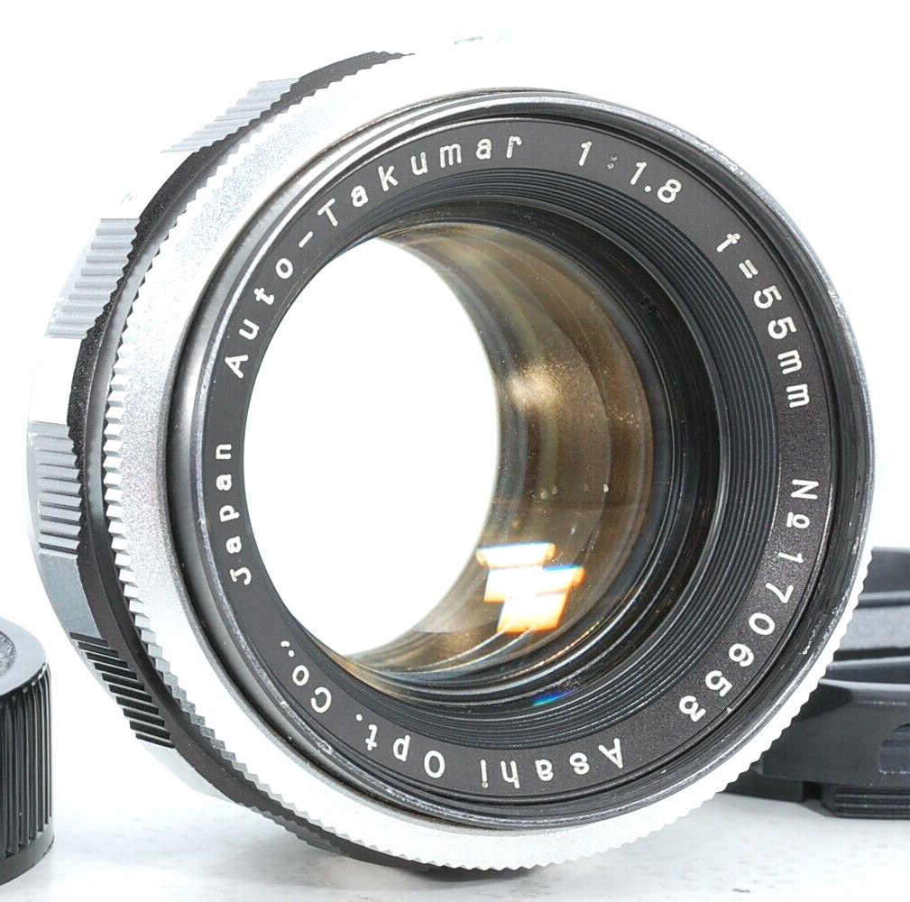 PENTAX auto takumar 55mm f1.8 ゼブラ m42 Pentax Auto Takumar 55mm f/1.8 Zebra Lens M42 Mount Japan