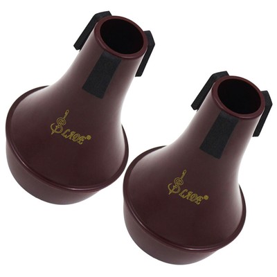  2pcs Trumpet Mute Horn Mute Trombone Trumpet Practice Mute Trombone Practice