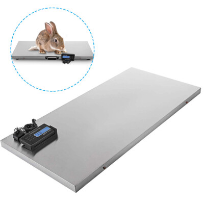 1100 Lbs Heavy Duty Digital Livestock Vet Scale Hog Pet Dog Sheep Goat Scale US