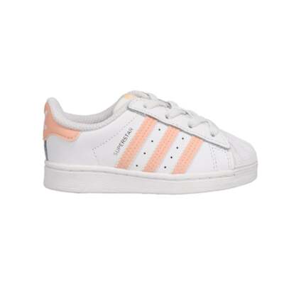 adidas Superstar El Toddler Boys Белые кроссовки Повседневная обувь GZ2882