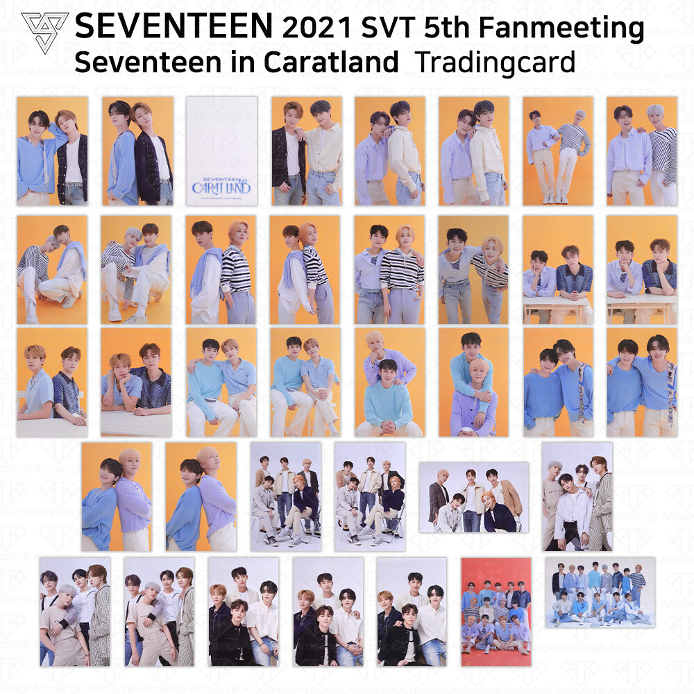 2021 SVT 5th Fan Meeting SEVENTEEN in Caratland Trading Card