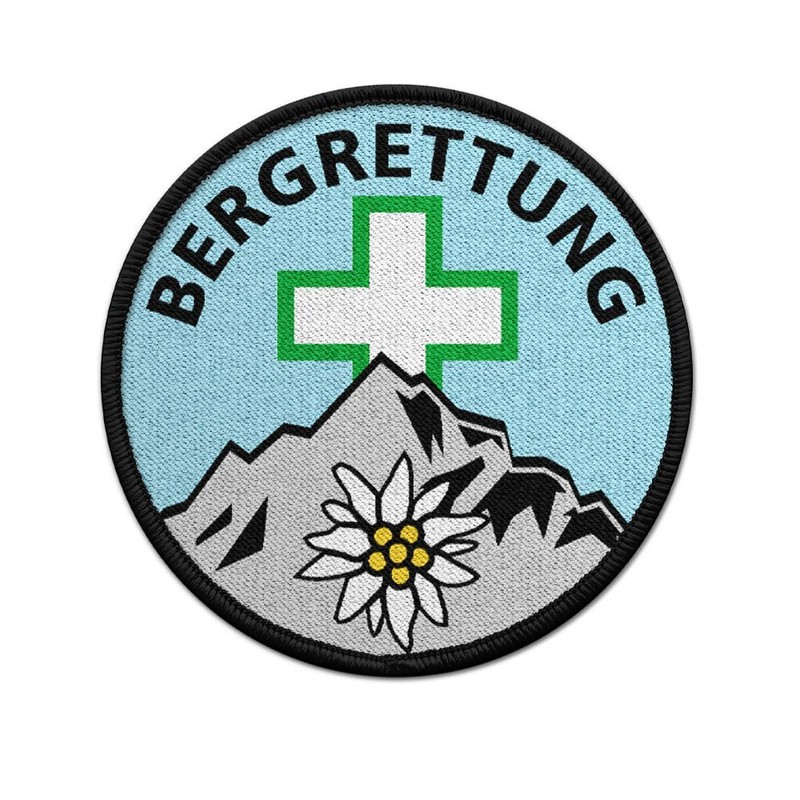 Patch Bergrettung Bergwacht Bergrettungsdienst Alpine Rettung Deutschland #38807