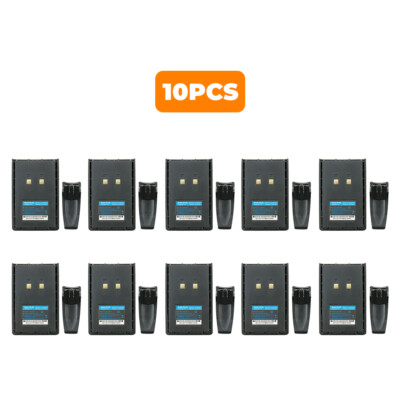 10PC 1200mAh Replacement Battery for Kirisun PT4200 PT5200 PT558 PT668 PT-558 