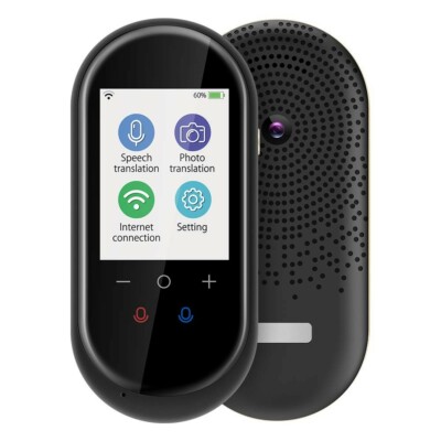 Language Translator Device with Camera Translation Function WiFi or Hotspot 2.4 