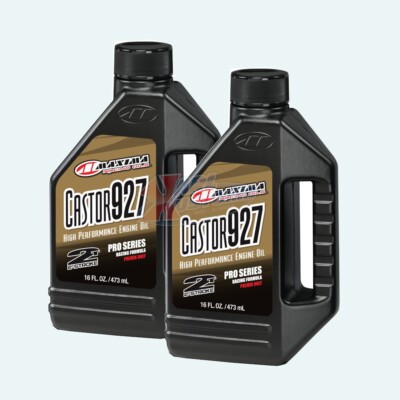 Maxima 23916 Castor 927 High Performance 2-Stroke Engine Oil Ester-Fortified