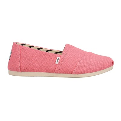 TOMS Alpargata Slip On  Womens Pink Flats Casual 10018786T
