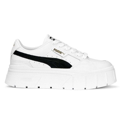 

Молодежные белые кроссовки Puma Mayze Stack на платформе для девочек, повседневная обувь 39082402, Белый, Puma Mayze Stack Platform Youth