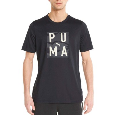

Puma Graphic Training Crew Neck Short Sleeve Athletic T-Shirt Mens Size  Casu, Черный, Puma Graphic Training Crew Neck Short Sleeve Athletic T-Shirt