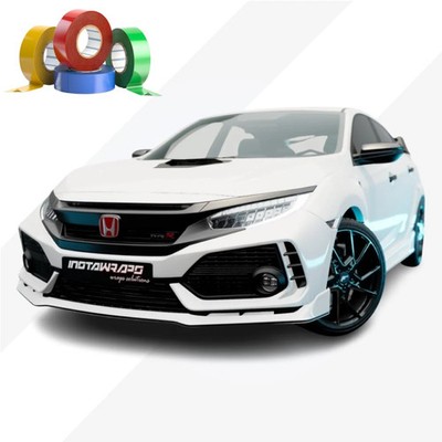 KPMF Chrome Delete / Custom Stripes | Gloss Perfect White | K75444
