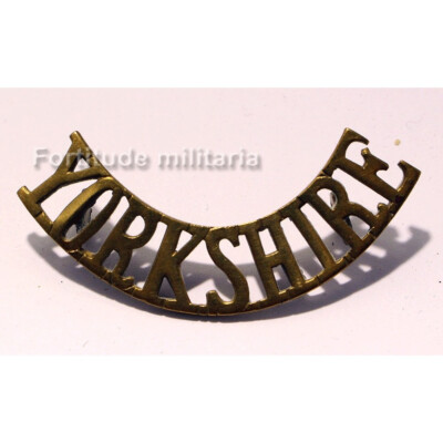 Yorkshire Regiment  - British Army Title ( matériel original )