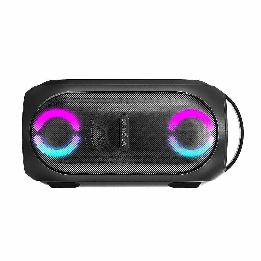 Soundcore rave. Anker soundcore rave mini. колонка портативная anker soundcore rave partycast a3390 black. портативная колонка anker soundcore rave partycast 80w. bt-колонка портативная anker soundcore rave partycast черная.