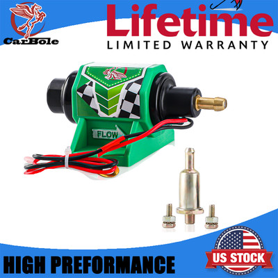 5/16 inch Inlet 12V 35 GPH 5-9 PSI 12D Micro Universal Electric Diesel Fuel Pump