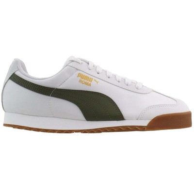 

Puma Roma Basic Summer Youth Boys Размер 4,5 M Кроссовки Повседневная обувь 359841-25, Белый, Puma Roma Basic Summer Youth