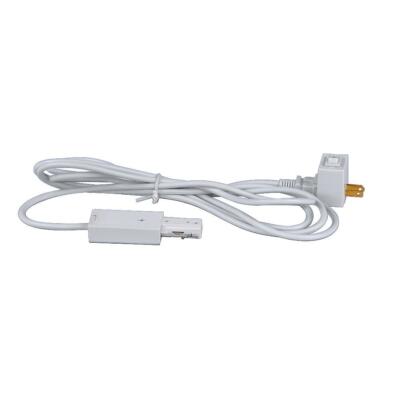 Project Source White Finish Live End Power Feed & 10' Cord #0650149 NEW